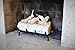 Terra Flame Gel Log Set Fireplace Insert, 18 Inch, White