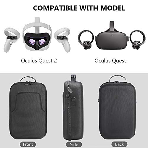 Akaigu Hard Travel Case Storage Case for Oculus Quest 2 Allinone VR