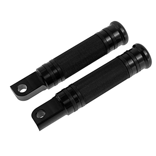 Rebacker Pair Billet CNC Aluminum Motorcycle Foot Pegs For Harley Style Male Mount Footpegs Footrest