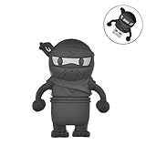 Flash Drive 32GB, Memory Stick Pen Drive USB2.0 AreTop Cute Cartoon Miniature Ninja Shape Thumb Drives for Date Storage Gift for School Students Kids Children Boys