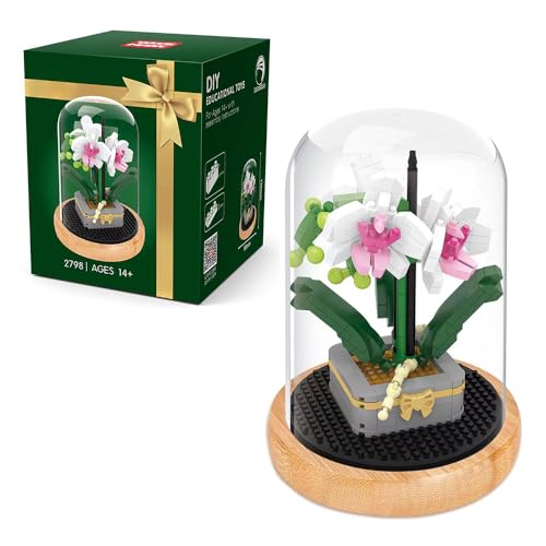 Krass reduziert! Der Check bestätigt: 12,59€ ist ein starker Wert für LUFEIS Blumen Bausteine Set, Rose.... Perfekt für dein Setup!