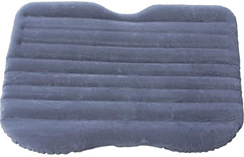 SRXL Car Inflatable Air Mattress Bed Flocking Fabric (Gray)
