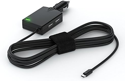 Pwr+ PwrBlast Dual USB + Micro-USB 6A Car-Charger for ASUS MeMO Pad 7 8 10 HD FHD-LTE; ASUS ZenPad C 7.0, 8.0, 10; 7 Z170C; 8 Z380C Z380CX Z380KL; 10 Z300C Z300CL; Asus-Memo-ZenPad PC Tab AC Power-Adapter-Cord: (Check Connector Photo)