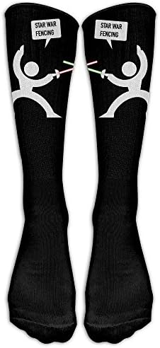 Etrfr Luke I Am Your Fencer Fencing Custom Knee High Socks Football Baseball Long Stockings For Men Women