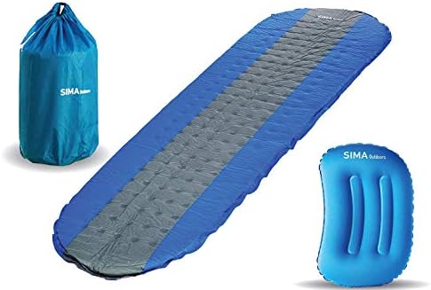 inflating camping mattress