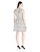 Gabby Skye Women's Striped Fit and Flare Dress