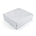 MEÉLIFE Foldable Fabric Underwear Organizer Bras Storage Box,Clothes Storage Drawer Basket Bins Containers with Lids Divider for Apparel Garments Socks Ties Scarves (Light Gray)
