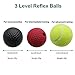 Hausse Boxing Reflex Ball, Punching Ball for Training, Reaction Ball Kit Improve Speed, Equipment with 3 Level Fight Balls and Head Band