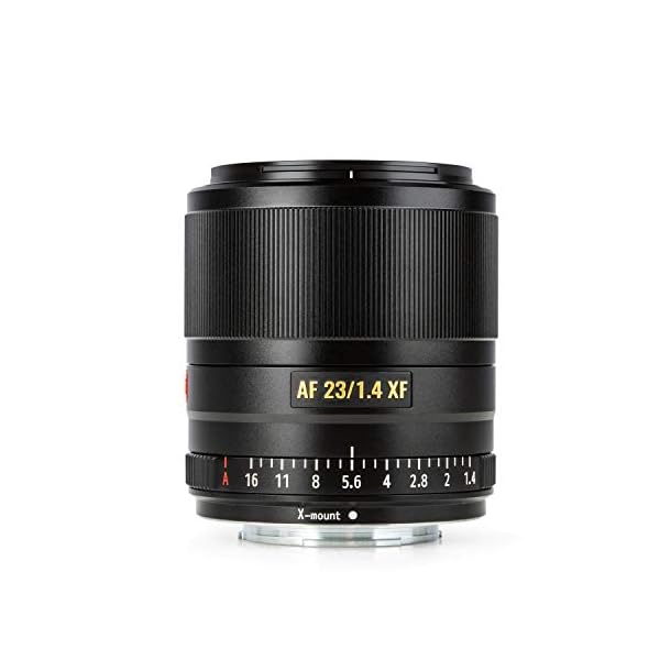 VILTROX 23mm f1.4 XF Objektiv Autofokus APS-C Compact Prime Objektiv für Fuji X Mount Kamera X-T3 X-H1 X20 T30 X-T20 X-T100 X-Pro2 X-Pro3 schwarz