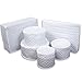 Marathon Housewares KW200025 China Storage 6 Piece Vinyl Dish Case Set