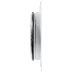 White Duct Connector Flange - 10 Inch Ducting