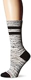 Stance Women's Plain Jane Classic Crew Sock, Black, Medium