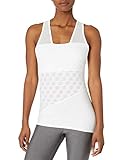 Soybu Women's Stacked Tank Top, White, Small