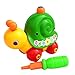 COFFLED 4 Pack Removable Animals Disassembly Toy Giraffe Bunny Turtle Snail Plastic Funny Toys Best Xmas Gifts for Children Various