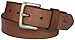 John Deere Men's Bridle Leather Belt, Brown, 34