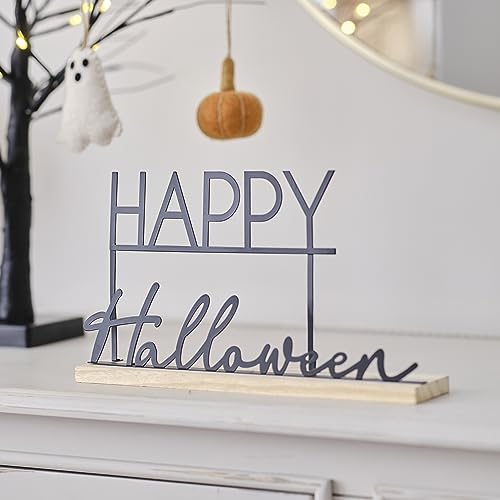 Ginger Ray- Decorazione centrotavola da Tavolo, Nero (Black), SPI-118