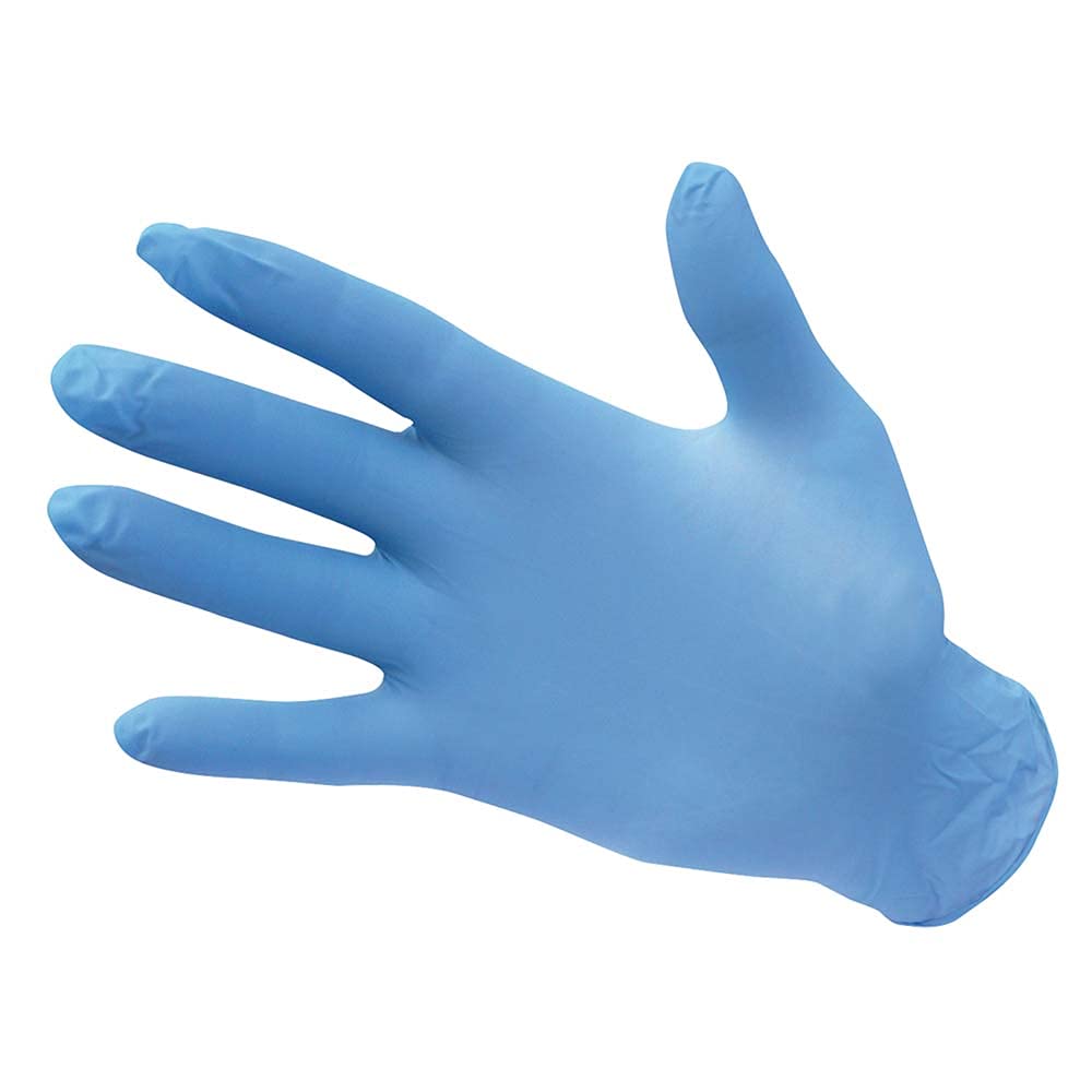 Portwest Powder Free Nitrile Disposable Glove, Color: Blue, Size: S, A925BLUS