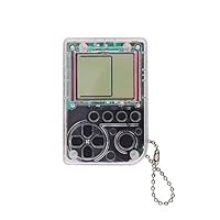 YTGOOD Mini Classic Game Machine,Children Handheld Retro Nostalgic Mini Game Console with Keychain Tetris Video Game Transparent