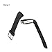 JUNYI Fitbit Charge 2 Bands ,Classic Sports Watch Adjustable Replacement Comfortable Bands for Fitbit Charge 2 Fitness Smart Wristbands Strap ( Black)
