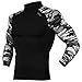 DRSKIN Compression Cool Dry Sports Tights Shirt Baselayer Running Leggings Yoga Rashguard Men (M, RSB-MGY91)