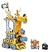 Little Tikes Kingdom Builders - Wreckin Roller Featuring Bashers Leader Captain Cannonblast with 25+ Roller Pieces Including Dropping Balcony, Shooting Iron Fist, Cannon, and Many More | Kids Ages 3+