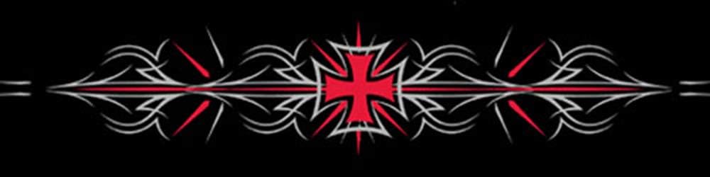 Cross head. The iron cross band.