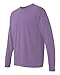 Comfort Colors Ringspun Garment-Dyed Long-Sleeve T-Shirt (C6014)- Violet, M