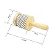 ammoon Wooden Cabasa Small Size Percussion Band Student Children Kid Instrument Pop Hand Shaker