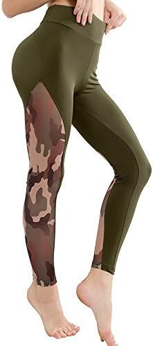 Meet Nice Womens Sport Yoga Pants Stretchy Skinny High Waisted Ruched Butt Lifting Long Workout Leggings