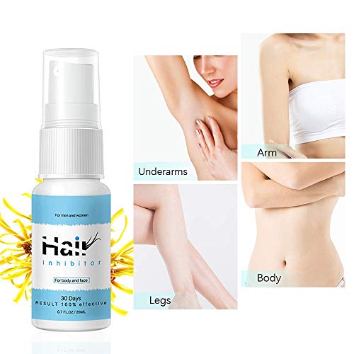 Ownest Hair Growth Inhibitor, Hair Removal Spray, Inhibiting and Reducing to Stop Hair Growth, For Arm/Underarm/Legs/Mild Ingredient Non-Irritating Permanent Depilatories Product