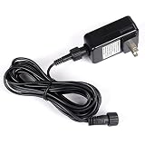 Yescom 12V 7.2W Transformer Plug &16 Ft Wire Cable Power Cord for LED Deck Light Outdoor Garden Lamp