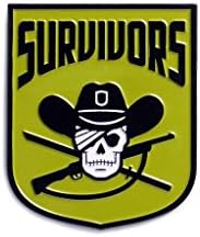 Yesterdays Co The Walking Dead Faction Badge - Survivors Soft Enamel Metal Plated The Walking Dead Collectible Lapel Pin