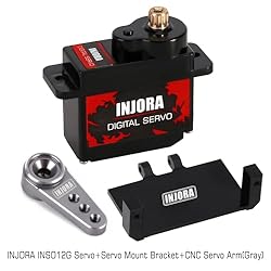 INJORA RC Servo 12g Digital V2 Servo with Metal