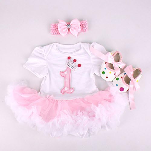 NPK Handmade Clothes For 20"- 22" Reborn Doll Baby Girl Sleeveless (Crown)