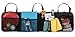 Tidy Ridey Trunk and Backseat Organizer, Car SUV Storage -Large Heavy Duty Pockets- Adjustable Headrest Straps, Space Saving & Convenient Storage-Easy Hanging On Back of Seat