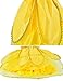 Princess Costume for Girls Party Fancy Dress Up with Accessories 3-4 Years(Style3 110cm) Yellow