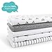 Baby Burp Cloths Set-5 Pack, Ultra Soft and Thick Absorbent Towels, Unisex for Boys and Girls, Newborns