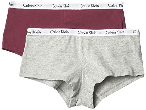 Calvin Klein Awọn obinrin Carousel Logo Cotton Boyshort