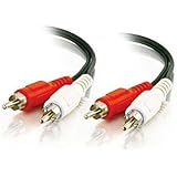 C2G/Cables to Go 40465 Value Series RCA Audio Cable (12 Feet, Black)