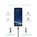Samsung Galaxy Note 8 Type C Charger Cable, CeeOne USB C to USB A Charger 6.6ft 2 Pack, Nylon Braided Fast Charging Cord for Samsung Note 8, Galaxy S8 / S8 Plus, LG G6 / G5, Google Pixel, OnePlus 5 3T