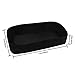 ASSR Fabric Raised Garden Bed, Rectangle Breathable Planting Container Grow Bag Planter Pot for Plants, Flowers, Vegetables size 6(L) x3(W) ft (Black)