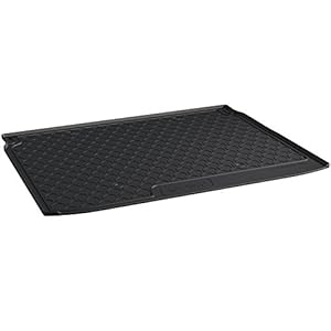 Gledring Rubbasol (rubber) kofferbakmat Renault Kadjar 2015- (hoogte laadbodem)