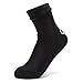 Beach Socks Wear in Sand Playing Volleyball & Soccer or as Booties for Snorkeling, Diving & Watersports（Kids Women and Men） ST01,Black,L