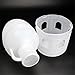 GooDay Bird Water Drinker Feeder Pigeon Plastic Pot Dispenser Container (3 L)