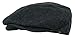 Men's Premium Wool Blend Classic Flat Ivy Newsboy Collection Hat , 1581-Charcoal, X-Large