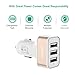 iXCC 36W/7.2A 3 Port Car Charger, Fast Car Charger Adapter for iPhone 7s 6s Plus, USB Car Charging Port for Galaxy S8+ S7 S6 Edge, iPad Pro Air mini, Note 5, LG, Nexus and More - Gold