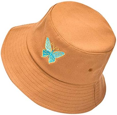 XUETON Womens Butterfly Embroidery Sun 