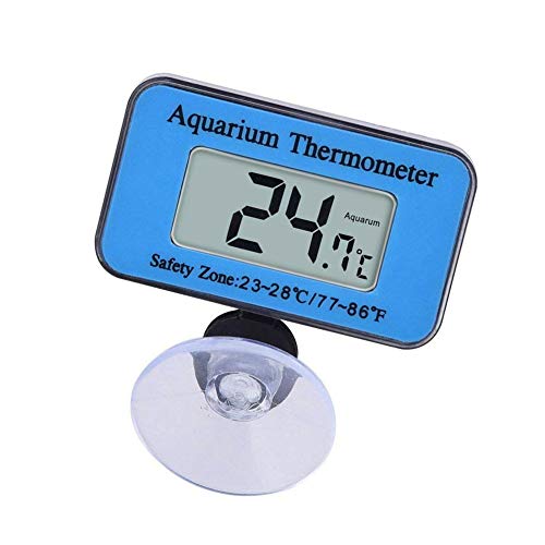 image for Ouken Aquarium Thermometer with Suction Cup Digital Temperature Sensor