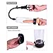 LIVE4COOL Vacuum Penis Pump Strengthen Manual Penis Enlarger Booster Extender Device for Men Penis Massage Care male sex toy with 1pcs Lifelike Vagina Sleeve, 3pcs Suction Sleeves in 3 Sizes