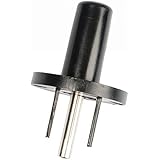 StaticTek Banana Jack Outlet Plug Adapter | Universal Ground 3 Prong Outlet Earth Connection | ESD Control | Black Light Weight Unbreakable Plastic | 1 Piece | STI - DES - 09838